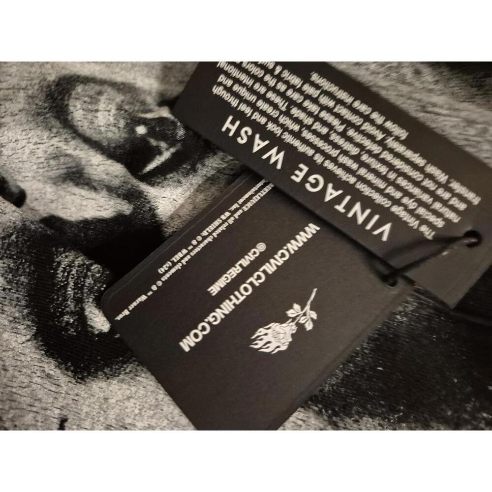 Civil Regime x Beetlejuice Collab Black Tee Size XL - Picture 5 of 9